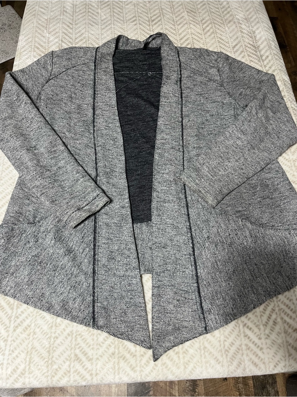 Kuhl Gray Open-Front Women's Cardigan Sweater XL